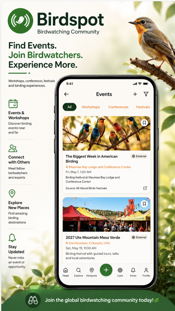 Events screen